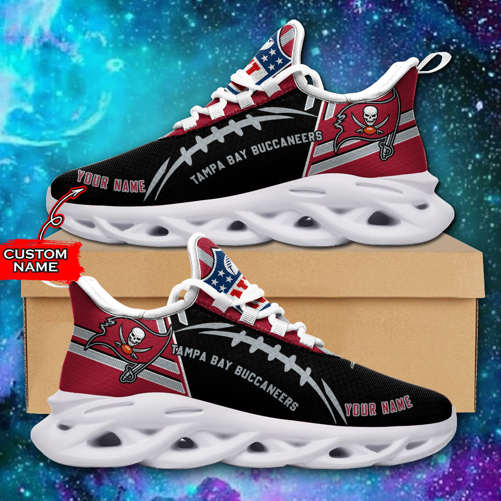 Tampa Bay Buccaneers NFL Max Soul Shoes Sneakers For Men And Women