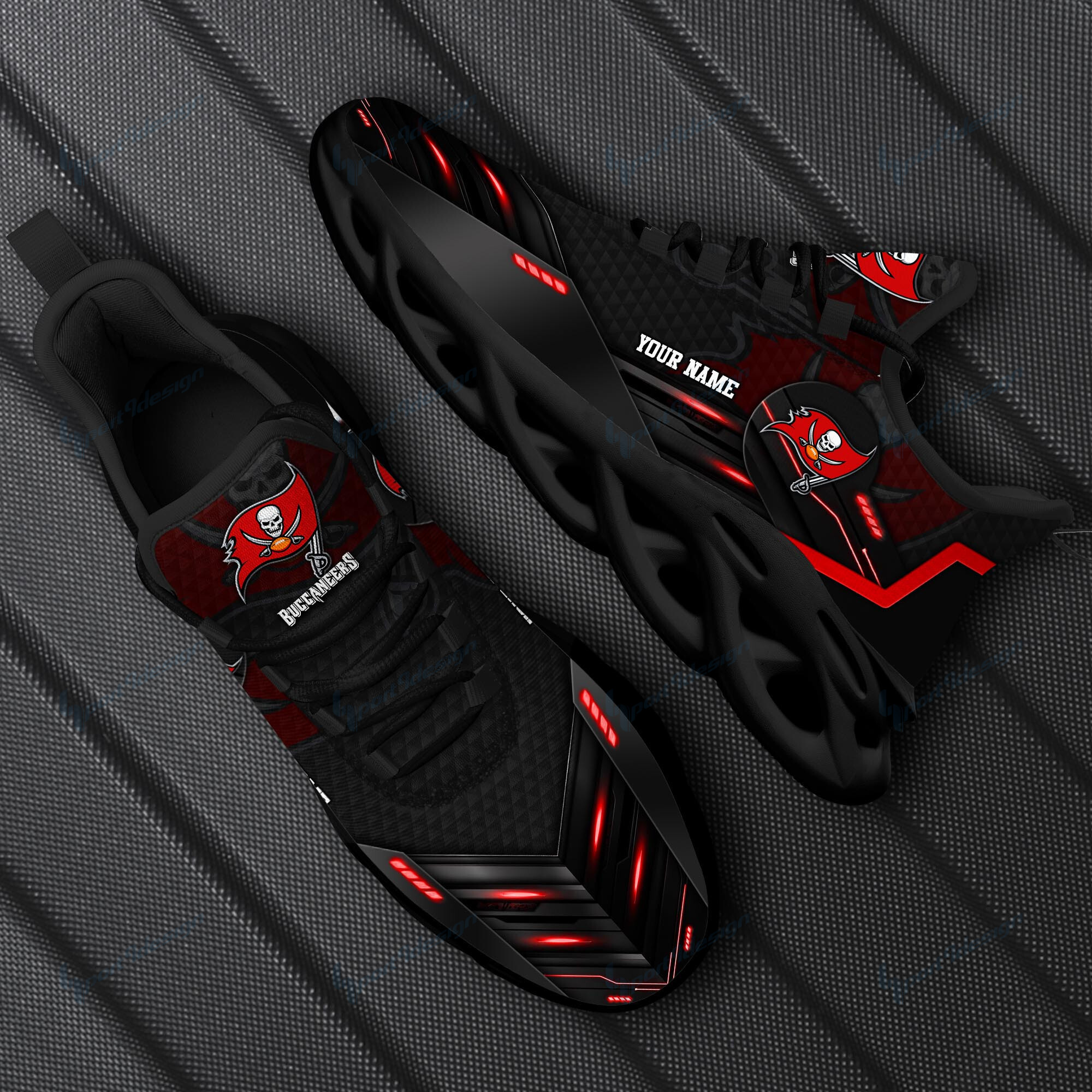 Tampa Bay Buccaneers NFL Max Soul Shoes Sneakers For Men And Women