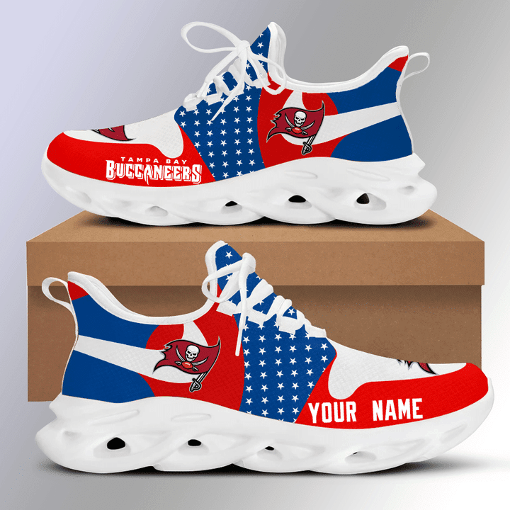 Tampa Bay Buccaneers NFL Max Soul Shoes Sneakers For Men And Women