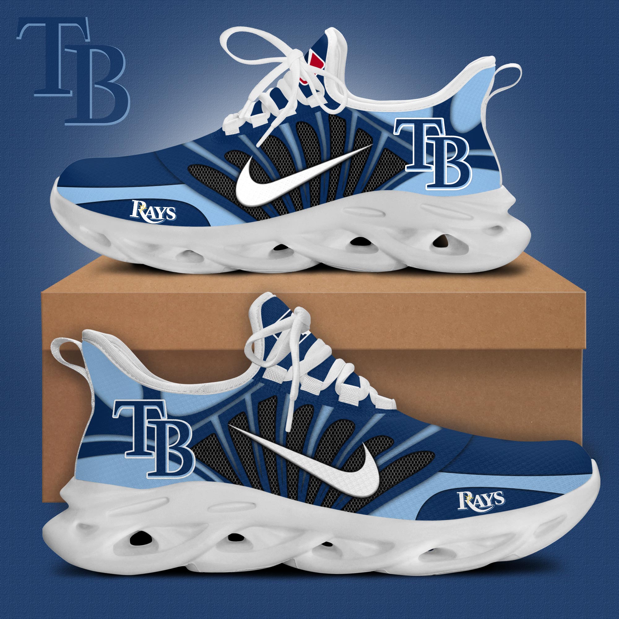 Tampa Bay Rays Max Soul Shoes Sneakers For Men And Women