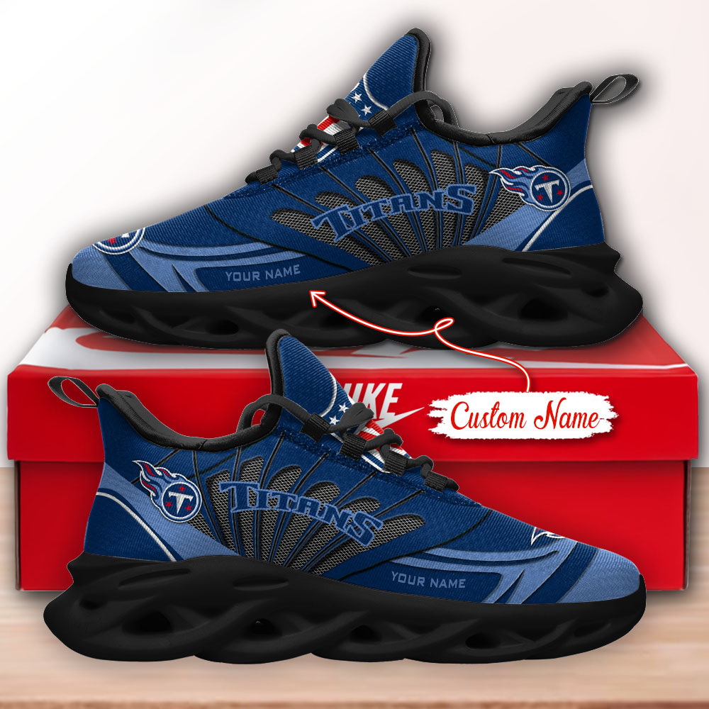Tennessee Titans NFL Max Soul Shoes Sneakers For Men And Women