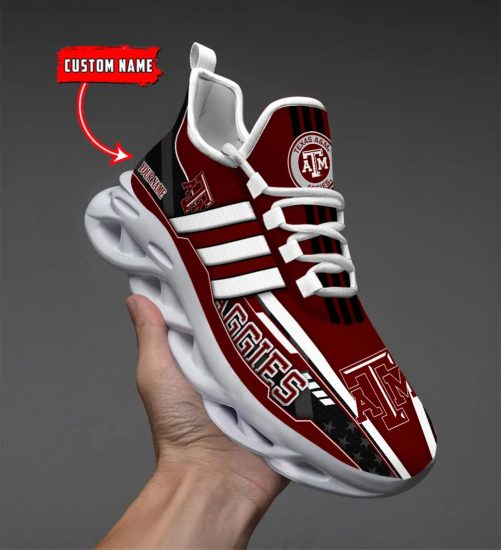 Texas A&M Aggies Max Soul Shoes Sneakers For Men And Women