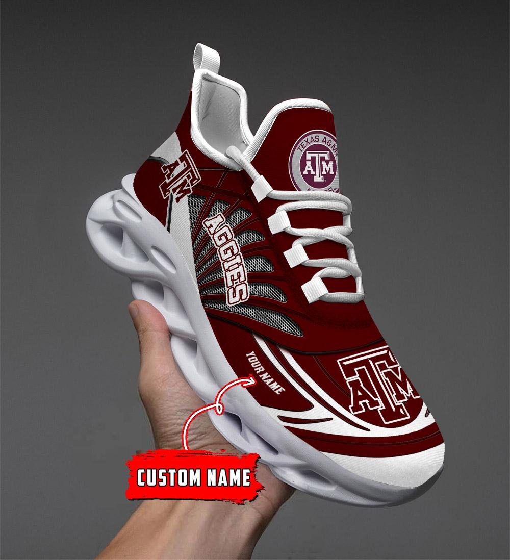 Texas A&M Aggies Max Soul Shoes Sneakers For Men And Women
