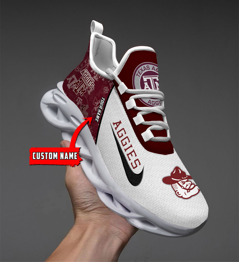 Texas A&M Aggies Max Soul Shoes Sneakers For Men And Women