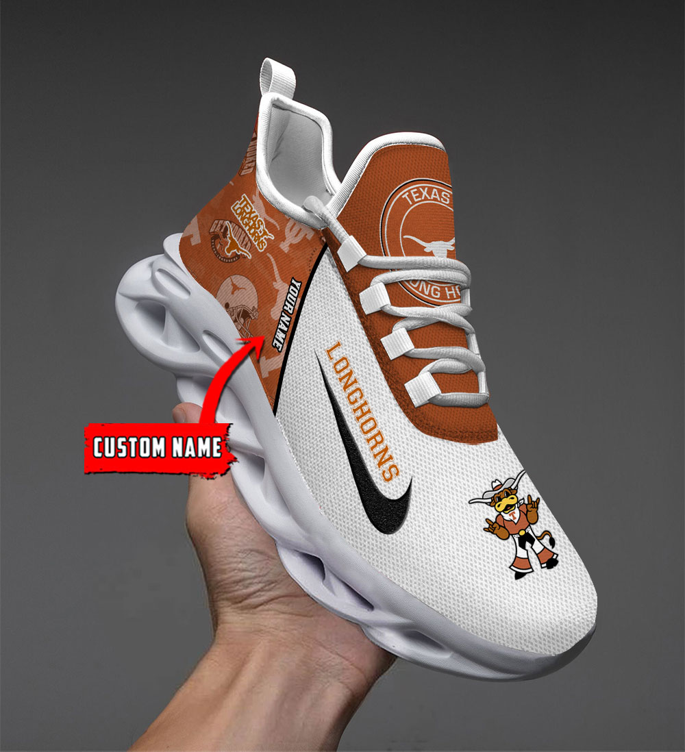 Texas Longhorns Max Soul Shoes Sneakers For Men And Women