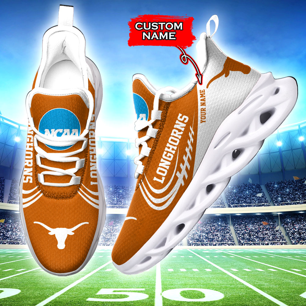 Texas Longhorns NCAA Max Soul Shoes Sneakers For Men And Women