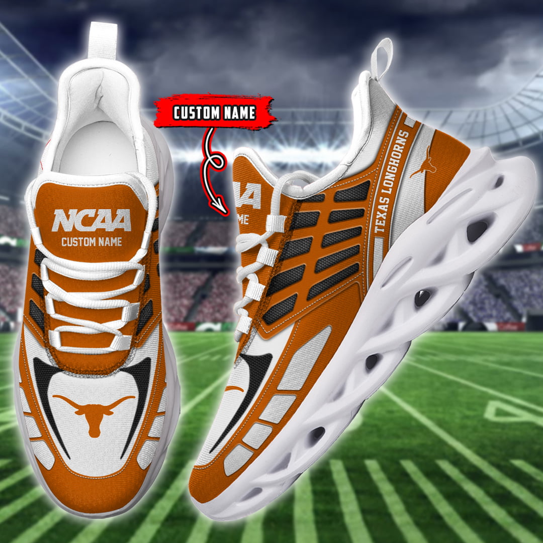 Texas Longhorns NCAA Max Soul Shoes Sneakers For Men And Women