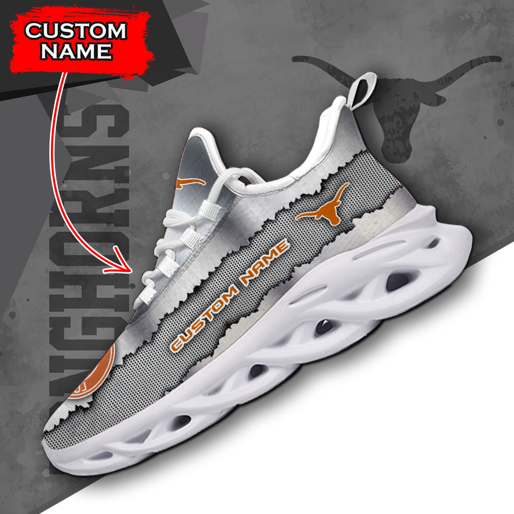 Texas Longhorns NCAA Max Soul Shoes Sneakers For Men And Women