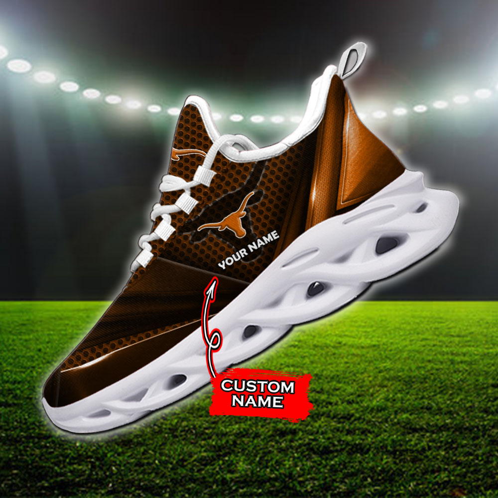 Texas Longhorns NCAA Max Soul Shoes Sneakers For Men And Women