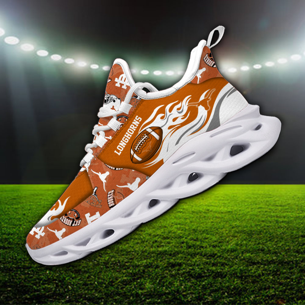 Texas Longhorns NCAA Max Soul Shoes Sneakers For Men And Women