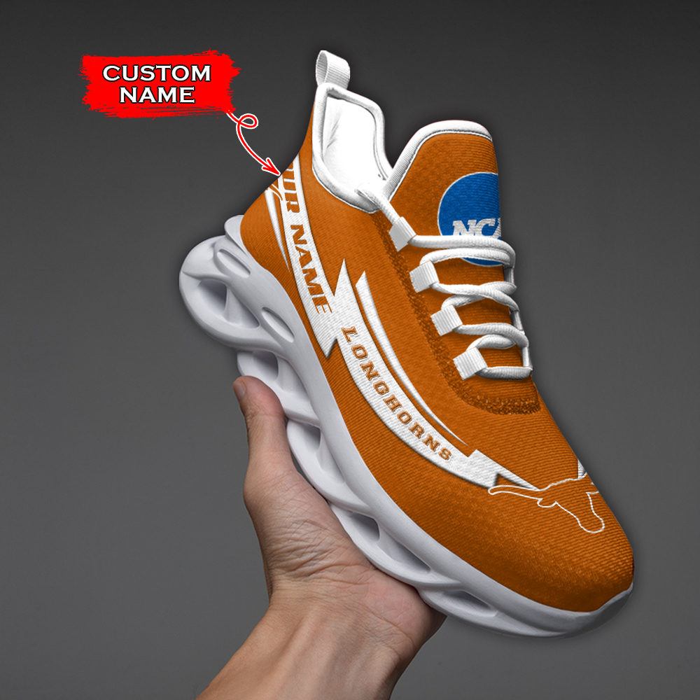 Texas Longhorns NCAA Max Soul Shoes Sneakers For Men And Women