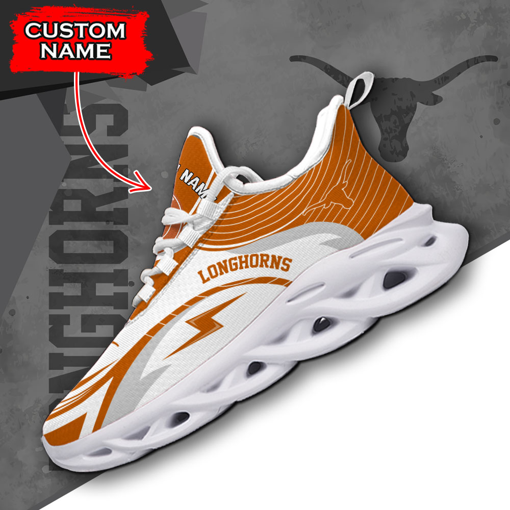 Texas Longhorns NCAA Max Soul Shoes Sneakers For Men And Women