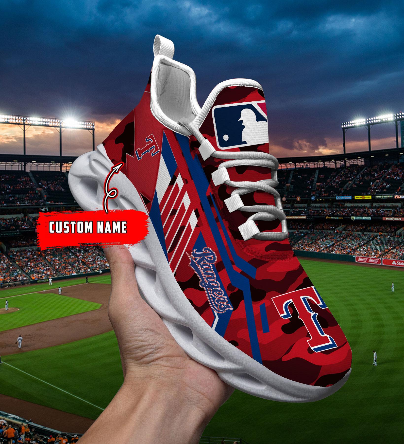 Texas Rangers Max Soul Shoes Sneakers For Men And Women