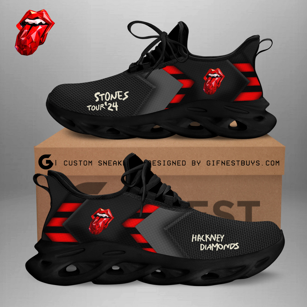 The Rolling Stones Max Soul Shoes Sneakers For Men And Women