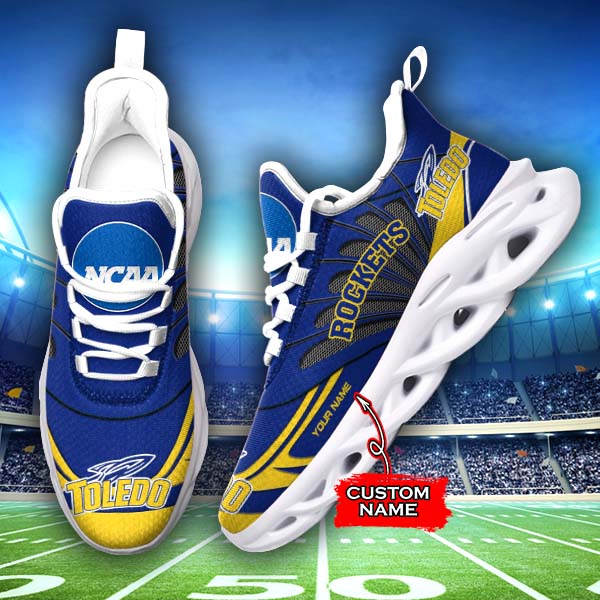 Toledo Rockets NCAA Max Soul Shoes Sneakers For Men And Women