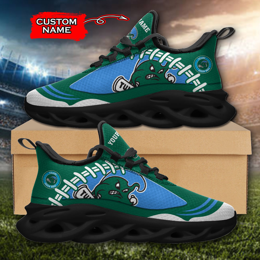 Tulane Green Wave NCAA Max Soul Shoes Sneakers For Men And Women