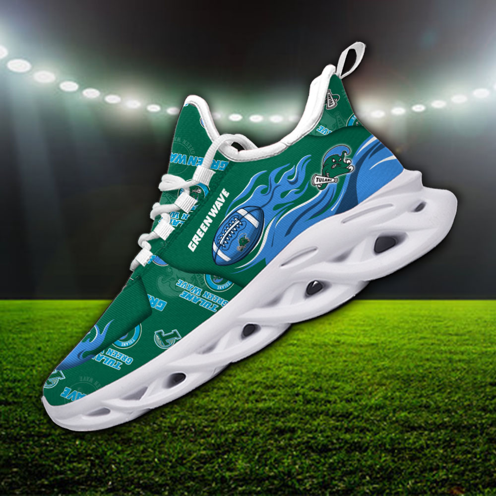 Tulane Green Wave NCAA Max Soul Shoes Sneakers For Men And Women