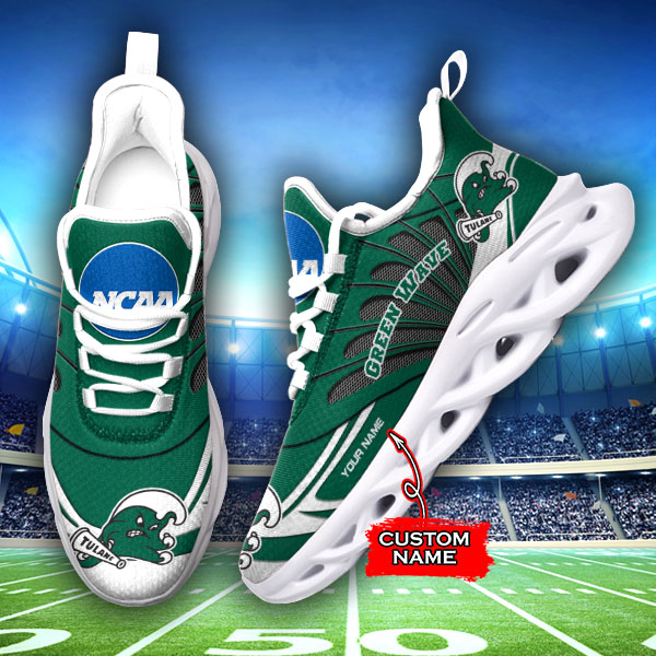 Tulane Green Wave NCAA Max Soul Shoes Sneakers For Men And Women