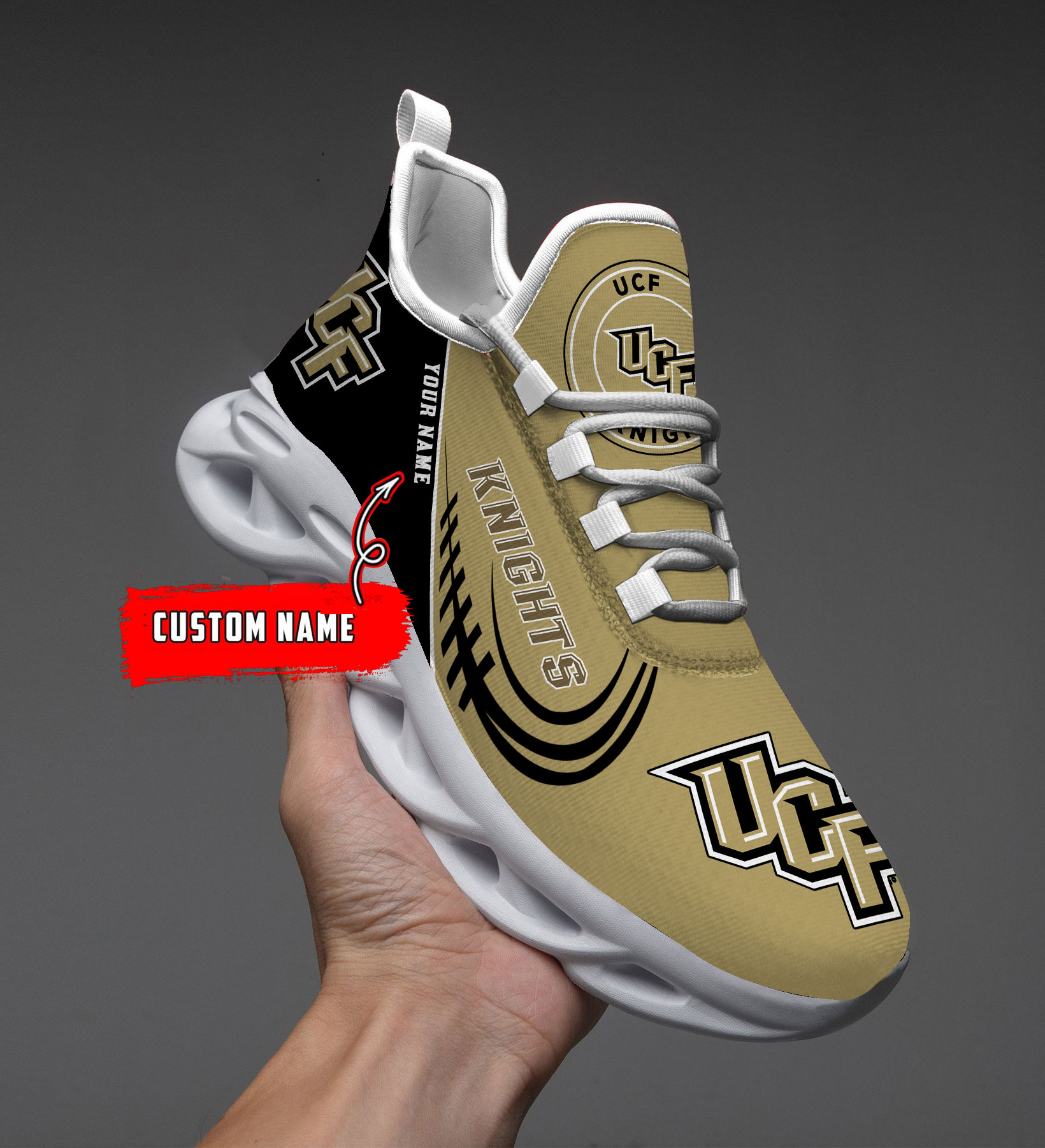 UCF Knights NCAA Max Soul Shoes Sneakers For Men And Women