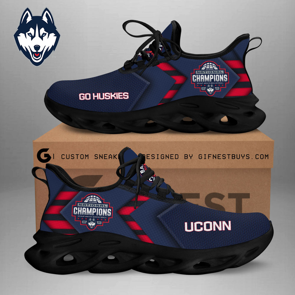 UConn Huskies Max Soul Shoes Sneakers For Men And Women