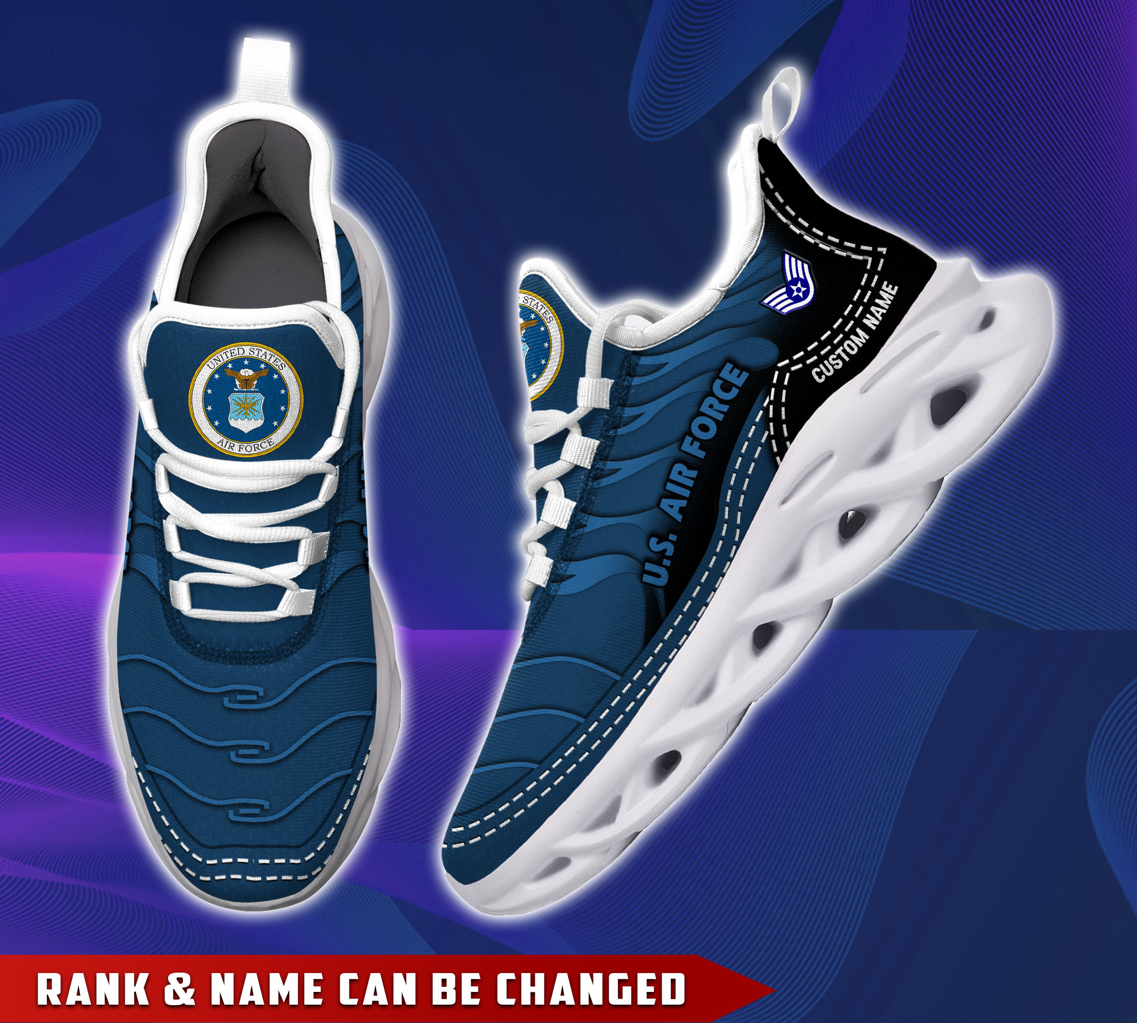 US Air Force Max Soul Shoes Sneakers For Men And Women