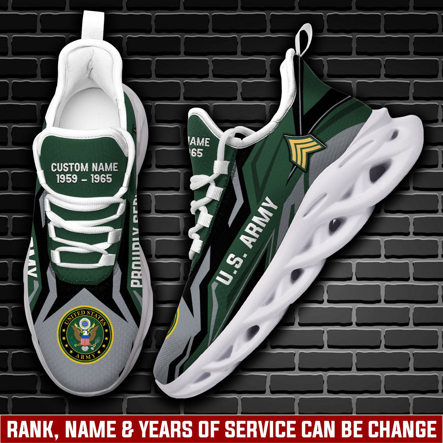 US Army Max Soul Shoes Sneakers For Men And Women