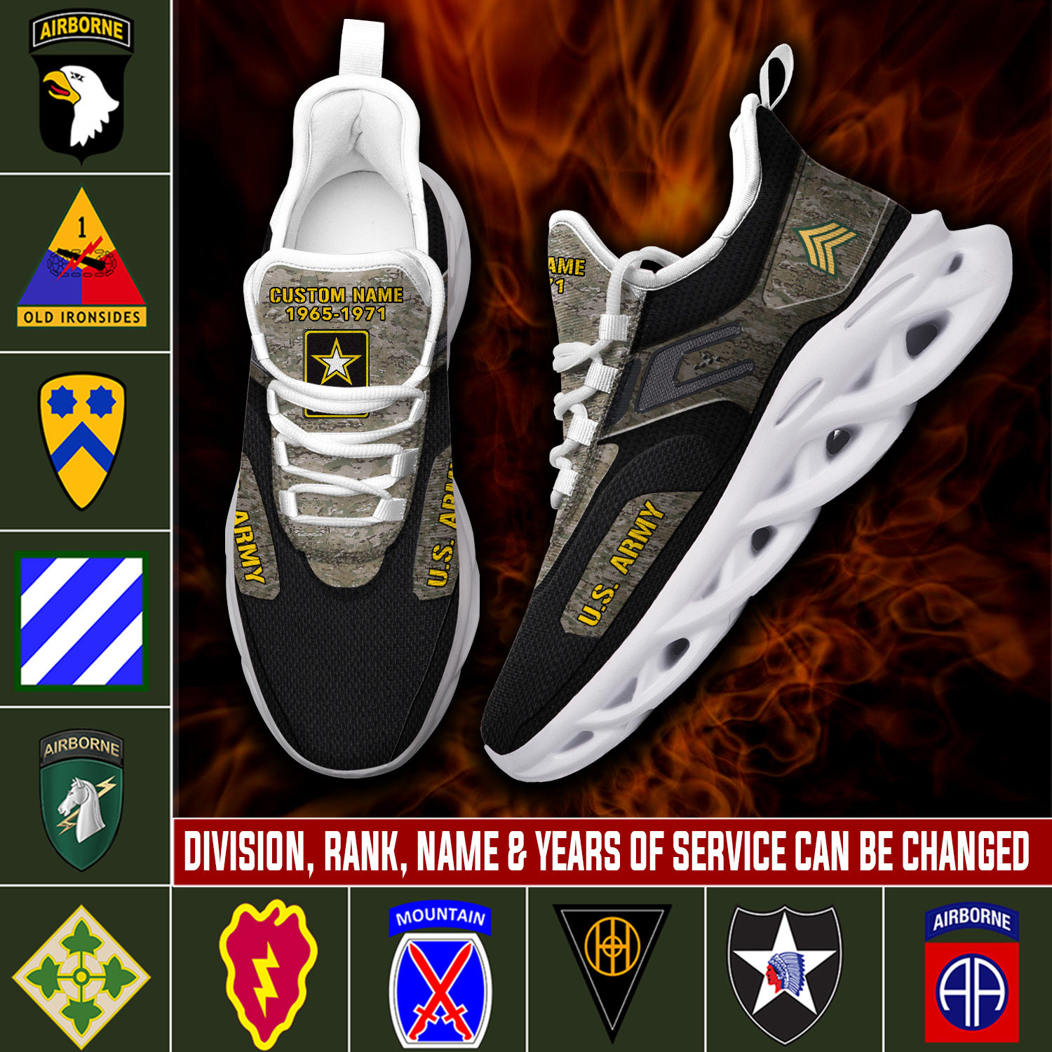 US Army Max Soul Shoes Sneakers For Men And Women