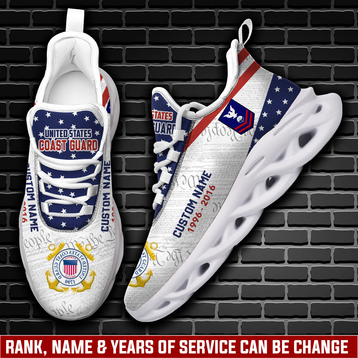 US Coast Guard Max Soul Shoes Sneakers For Men And Women
