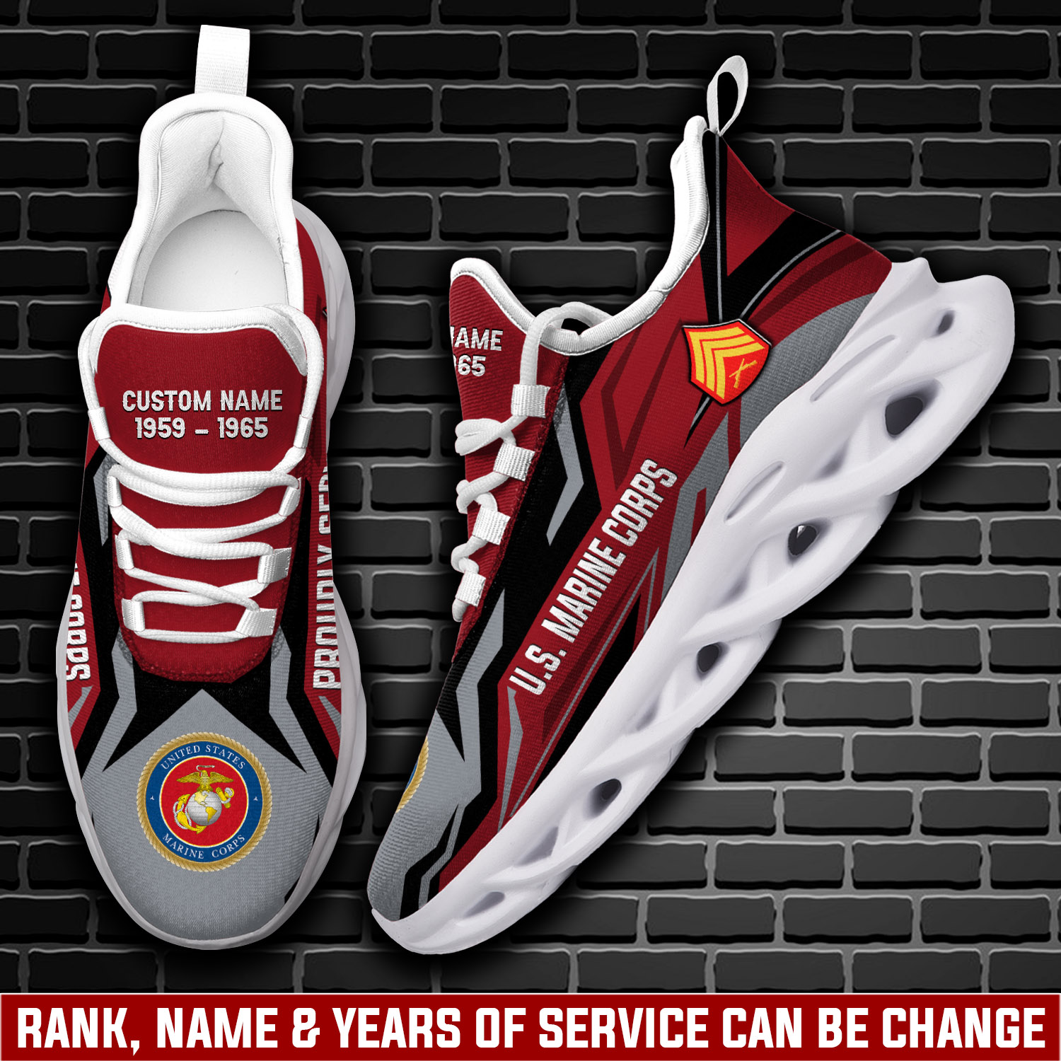 US Marine Corps Max Soul Shoes Sneakers For Men And Women