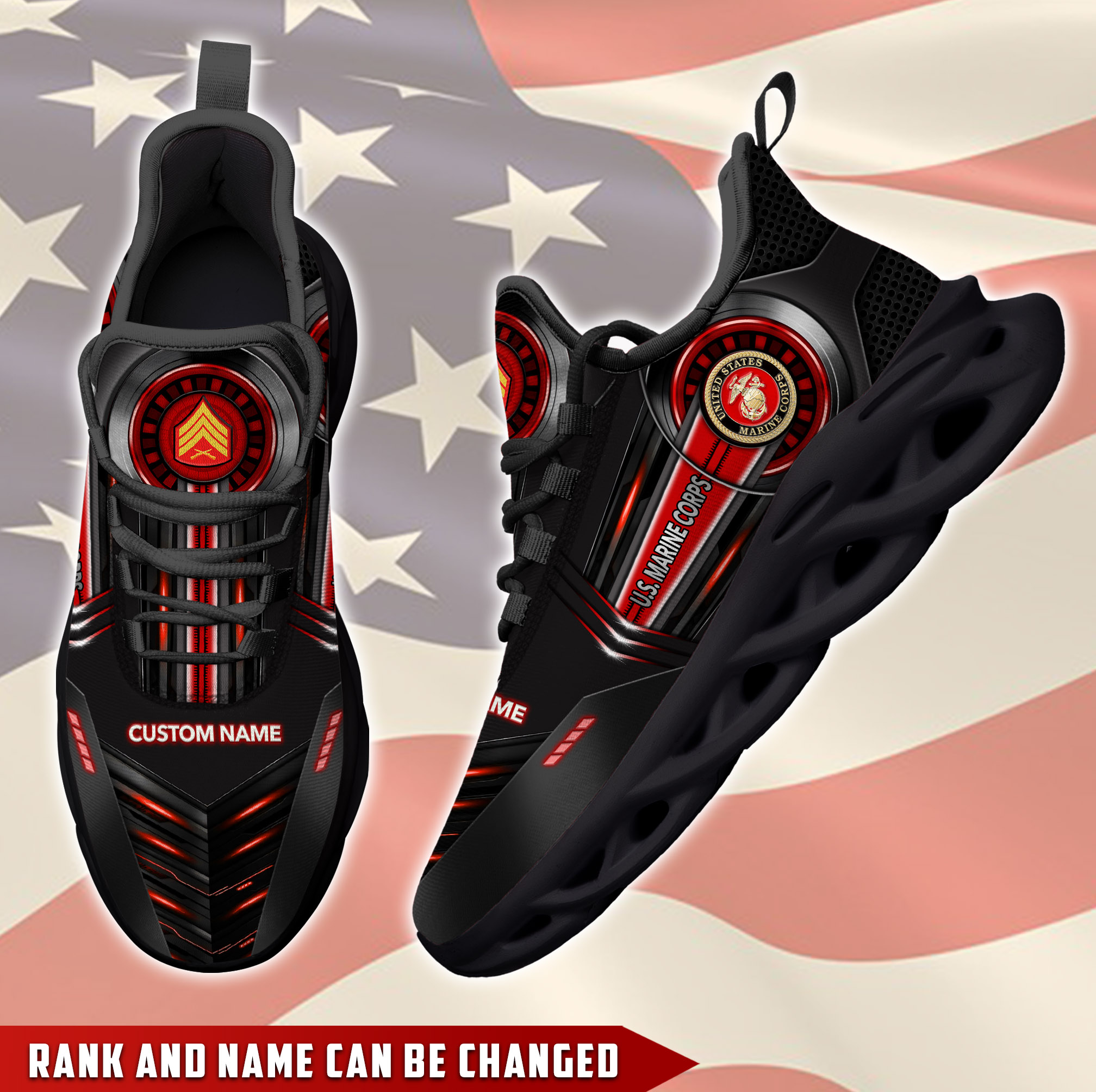 US Marine Corps Max Soul Shoes Sneakers For Men And Women