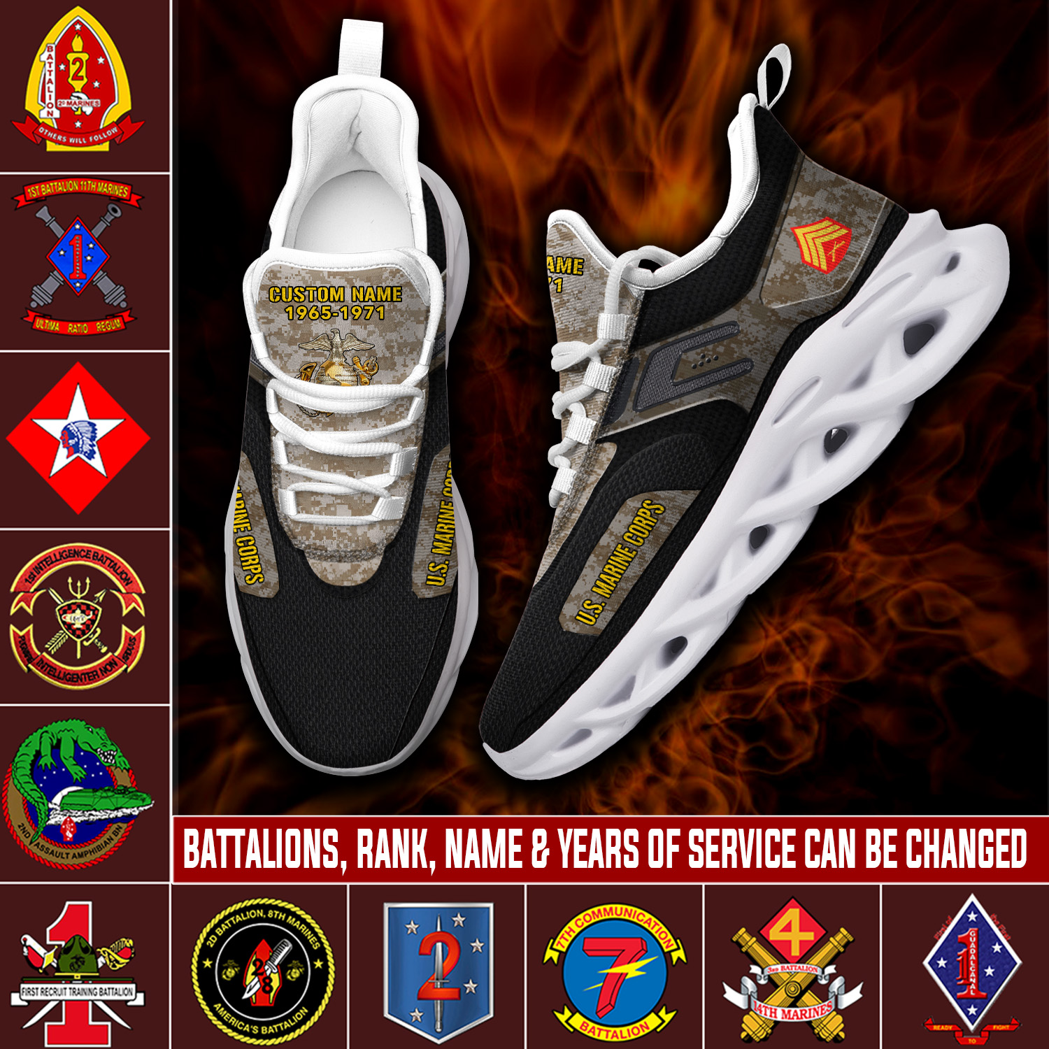 US Marine Corps Max Soul Shoes Sneakers For Men And Women