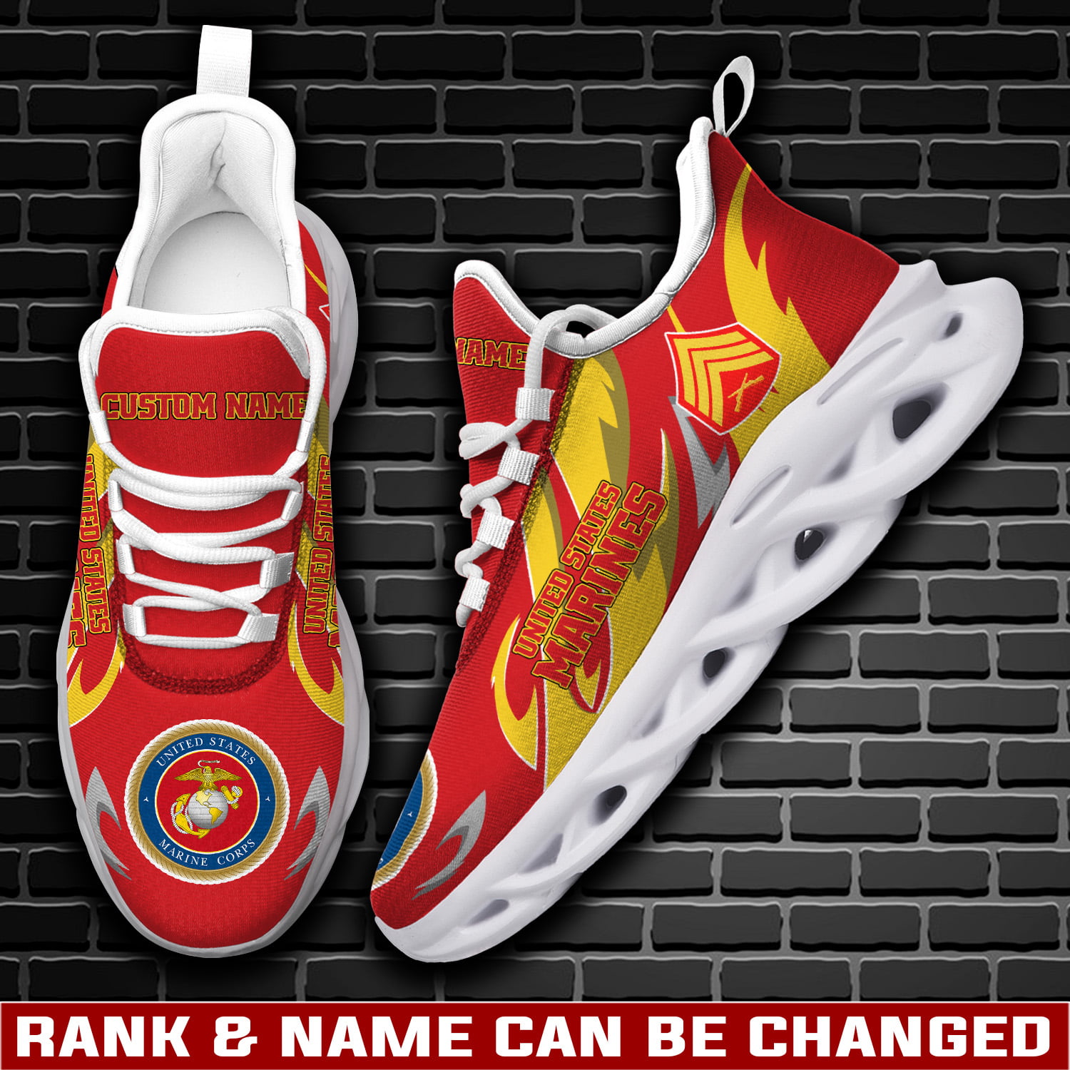 US Marine Corps Max Soul Shoes Sneakers For Men And Women