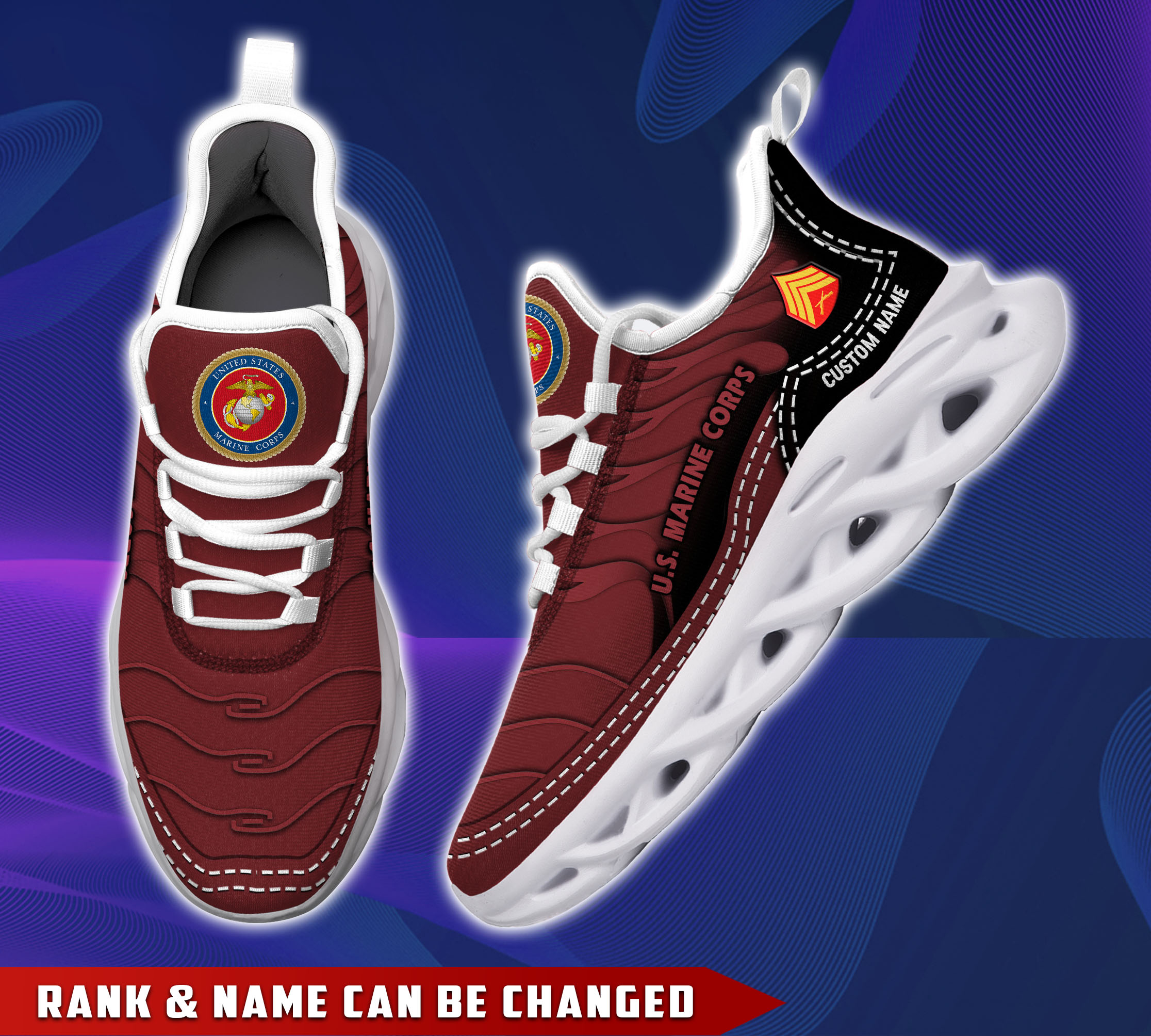 US Marine Corps Max Soul Shoes Sneakers For Men And Women