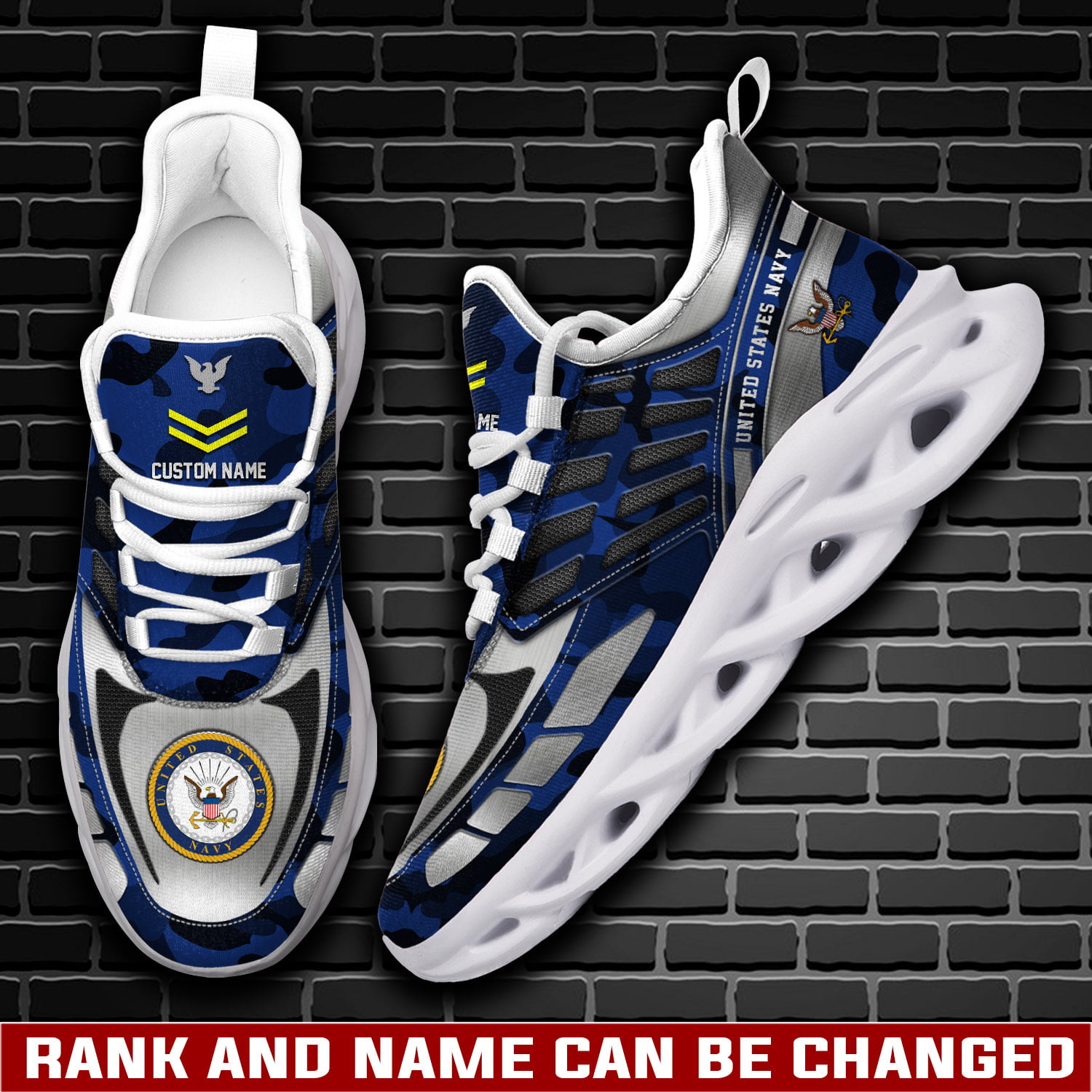 US Navy Max Soul Shoes Sneakers For Men And Women