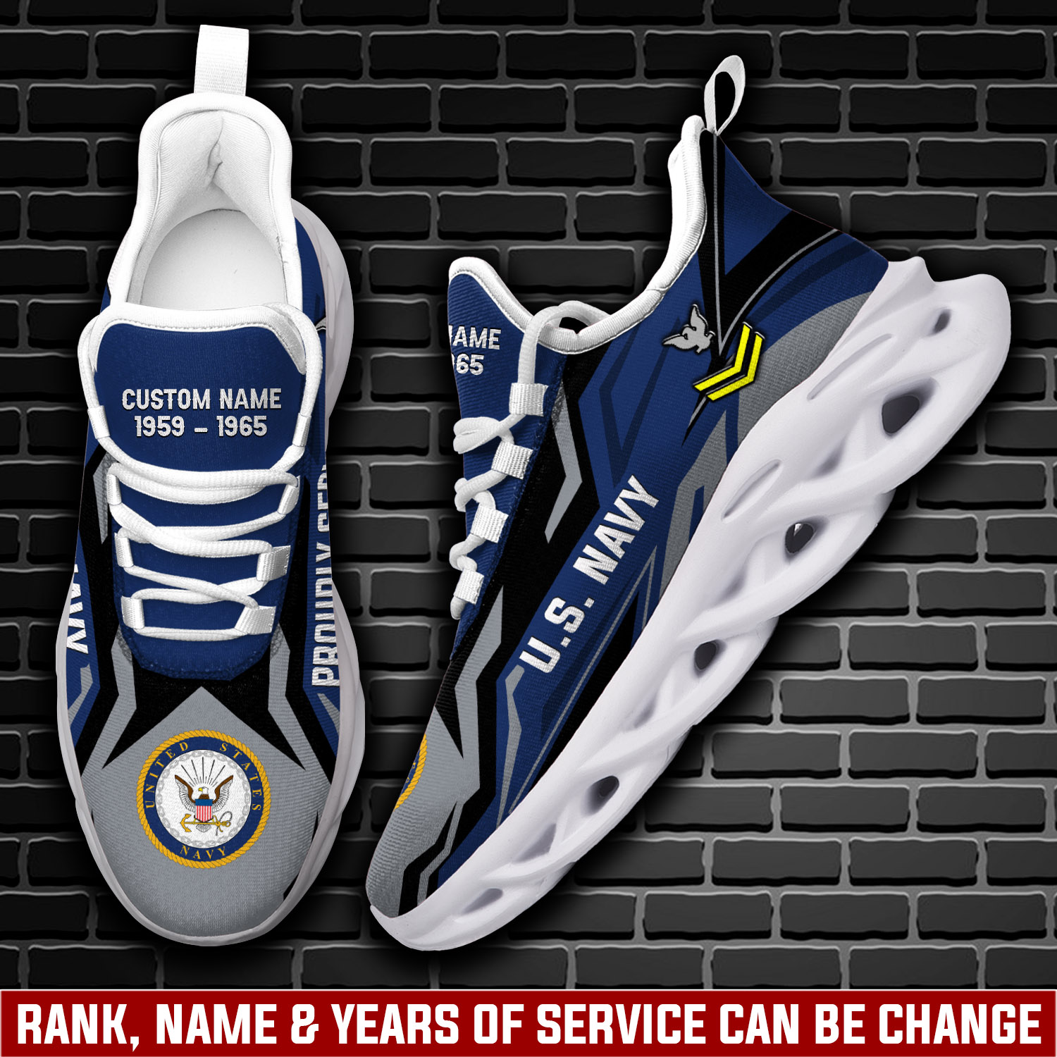 US Navy Max Soul Shoes Sneakers For Men And Women