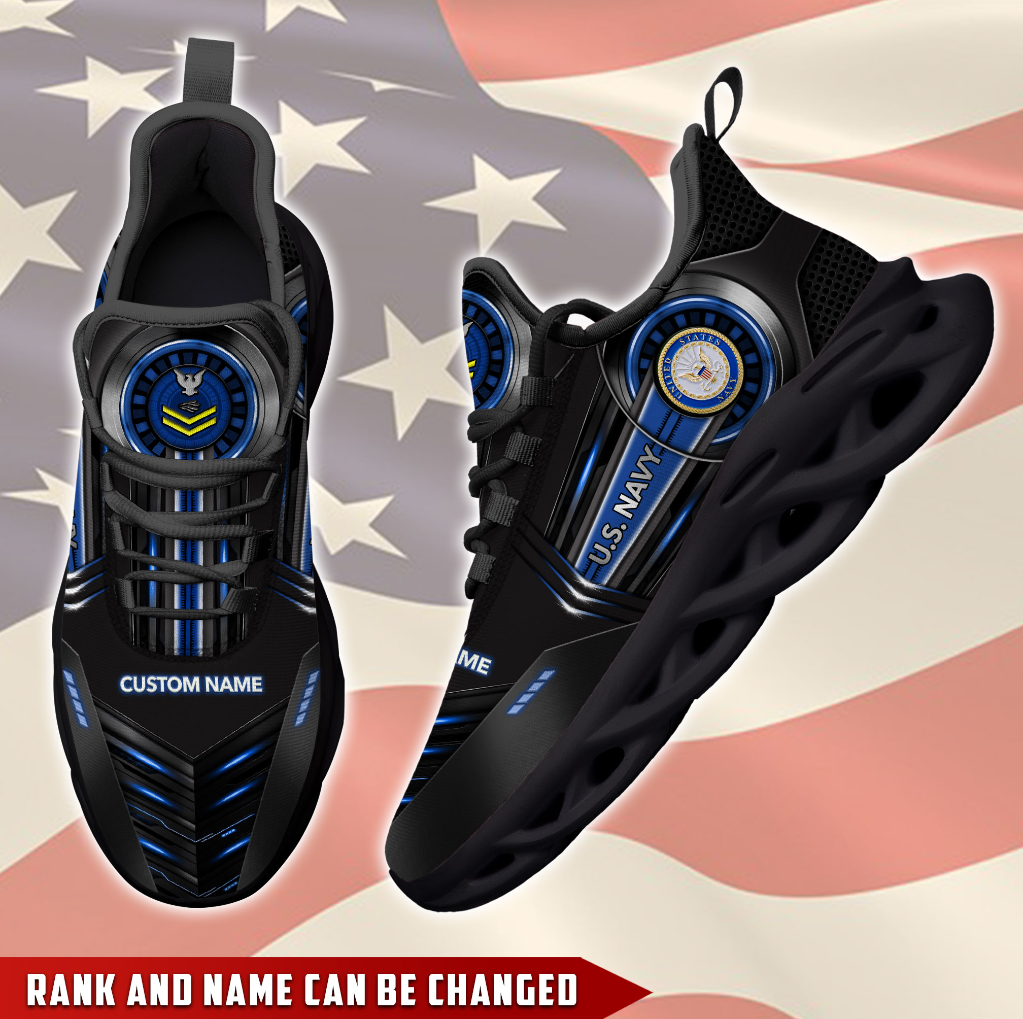US Navy Max Soul Shoes Sneakers For Men And Women