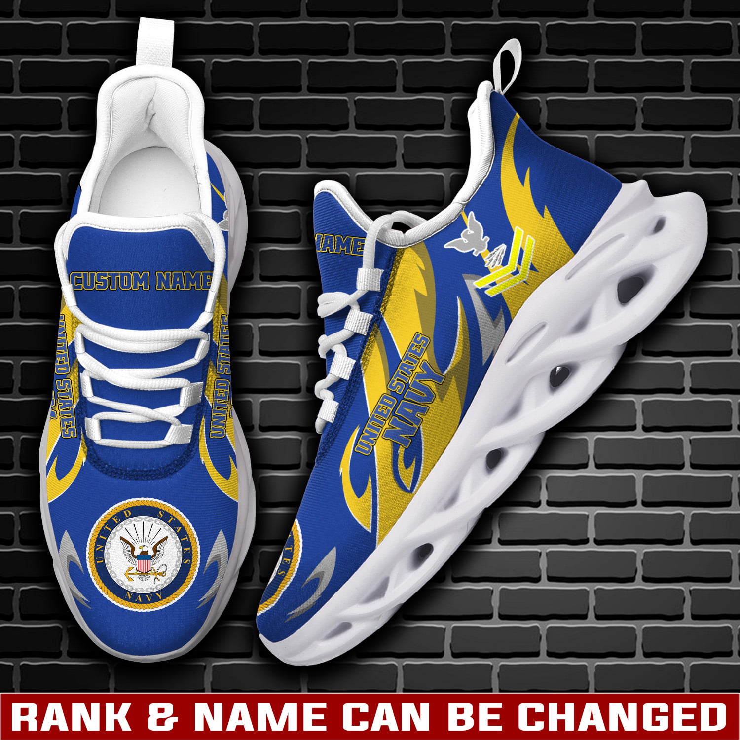 US Navy Max Soul Shoes Sneakers For Men And Women