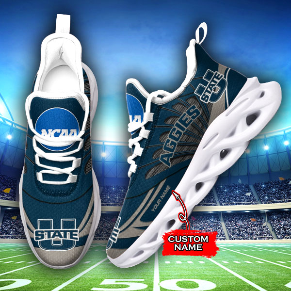 Utah State Aggies NCAA Max Soul Shoes Sneakers For Men And Women