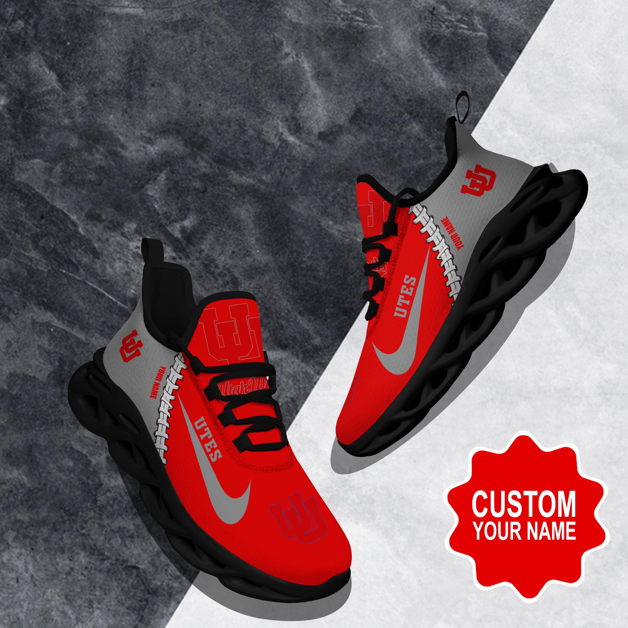 Utah Utes Max Soul Shoes Sneakers For Men And Women