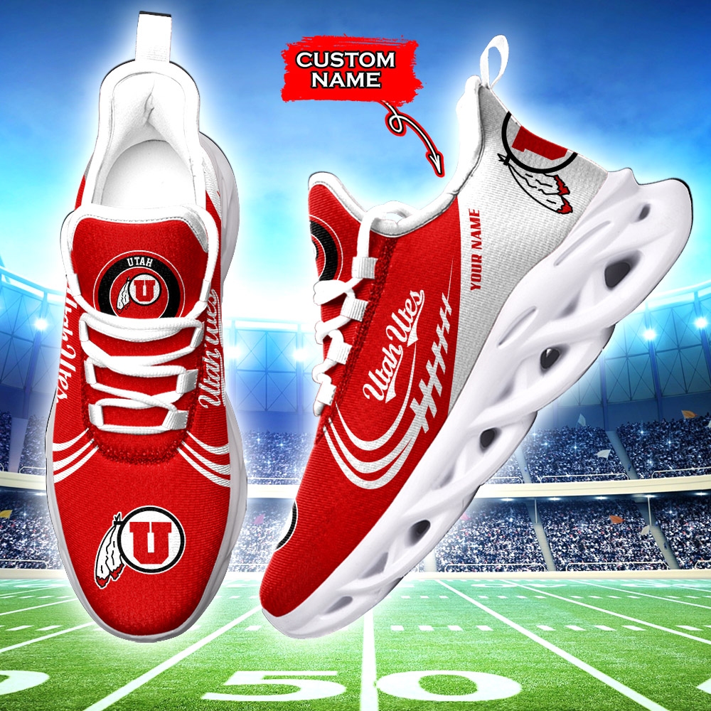 Utah Utes NCAA Max Soul Shoes Sneakers For Men And Women