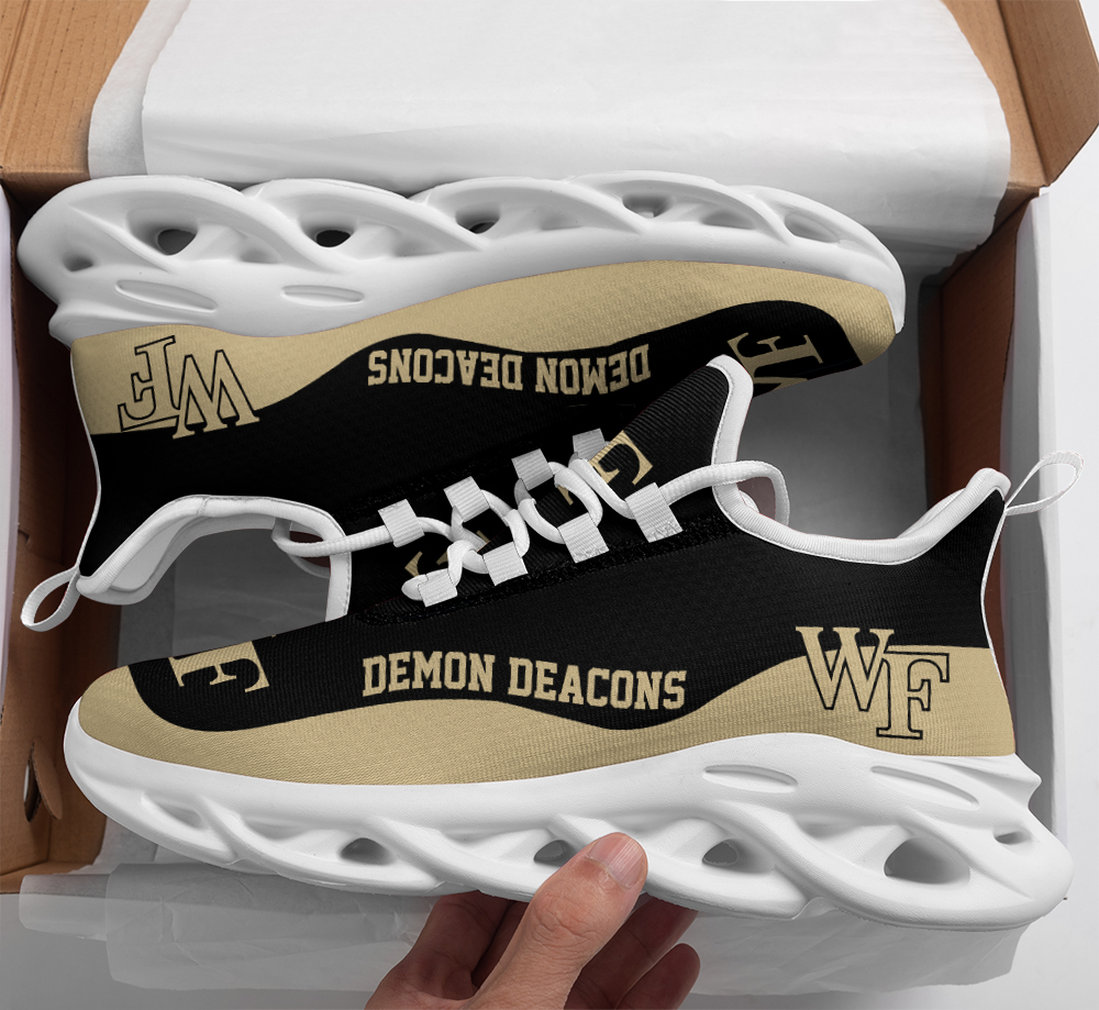 Wake Forest Demon Deacons Max Soul Shoes Sneakers For Men And Women