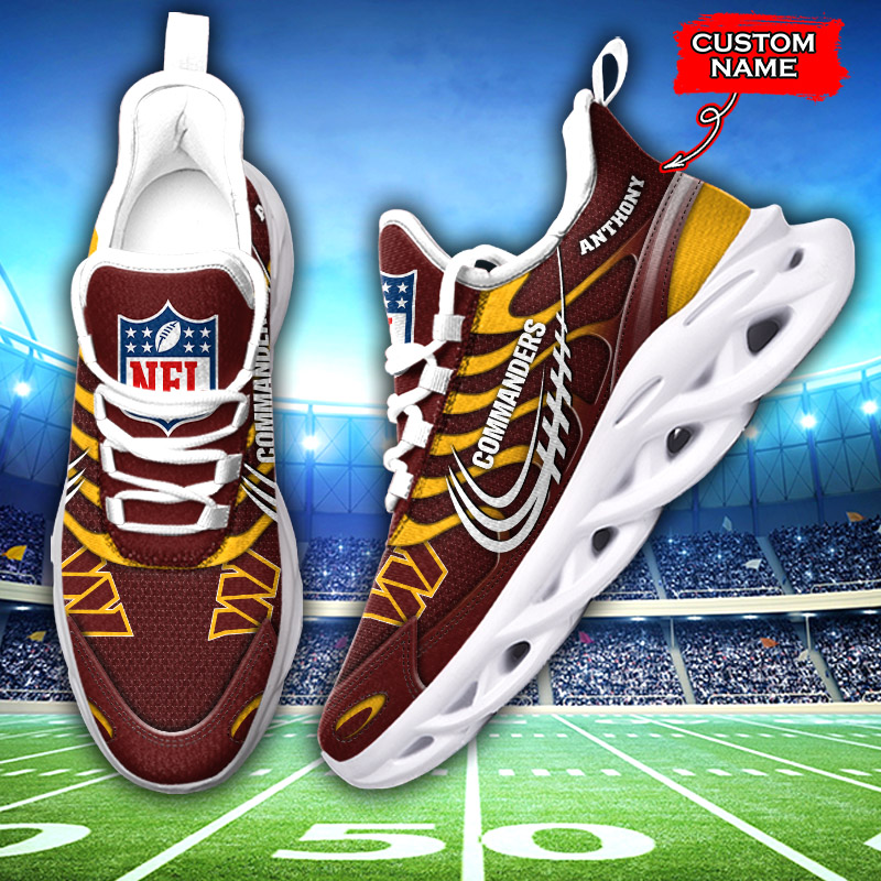 Washington Commanders NFL Max Soul Shoes Sneakers For Men And Women