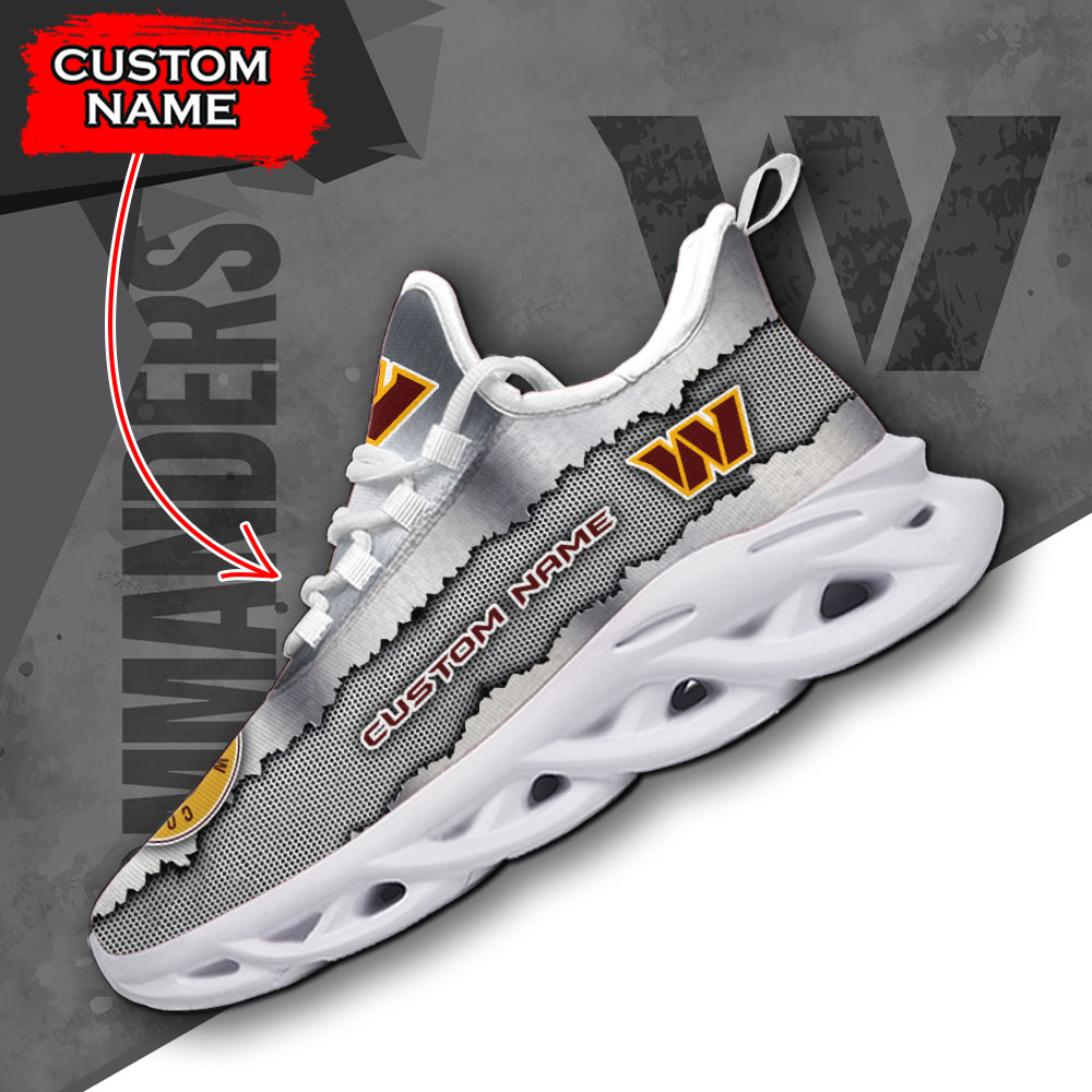 Washington Commanders NFL Max Soul Shoes Sneakers For Men And Women
