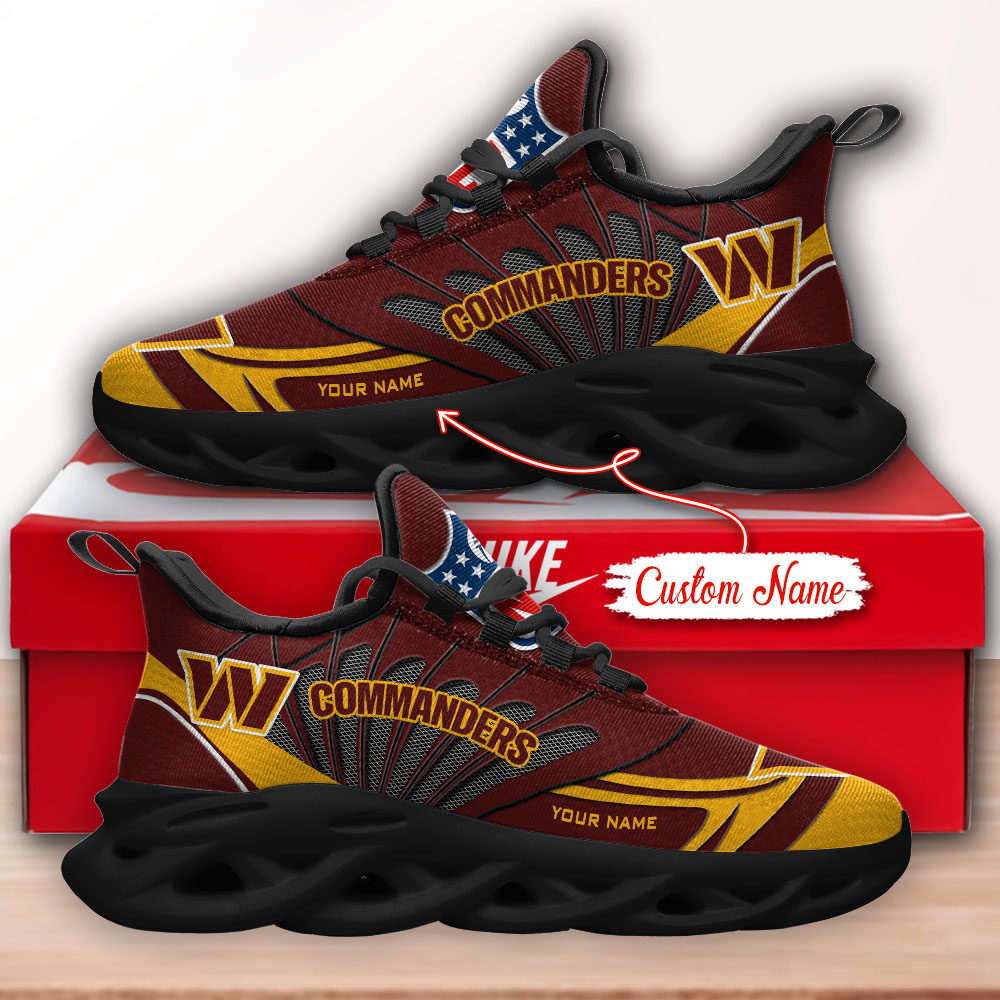 Washington Commanders NFL Max Soul Shoes Sneakers For Men And Women