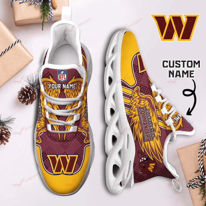 Washington Commanders NFL Max Soul Shoes Sneakers For Men And Women