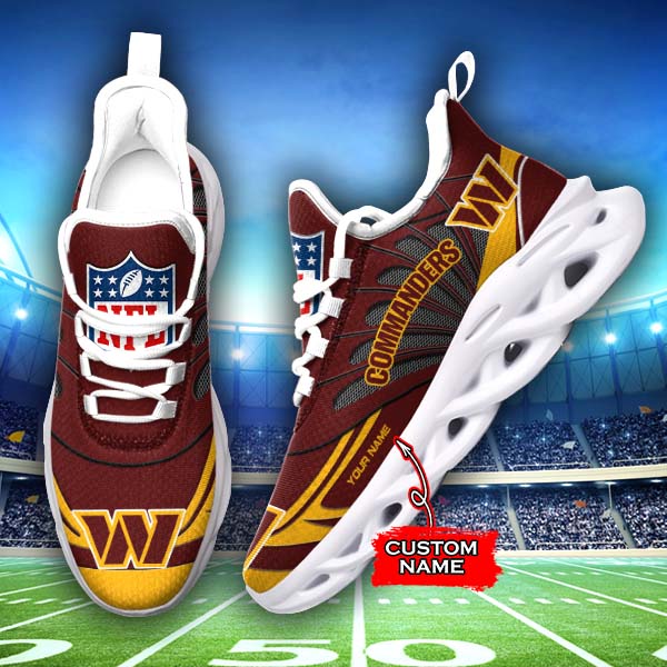 Washington Commanders NFL Max Soul Shoes Sneakers For Men And Women