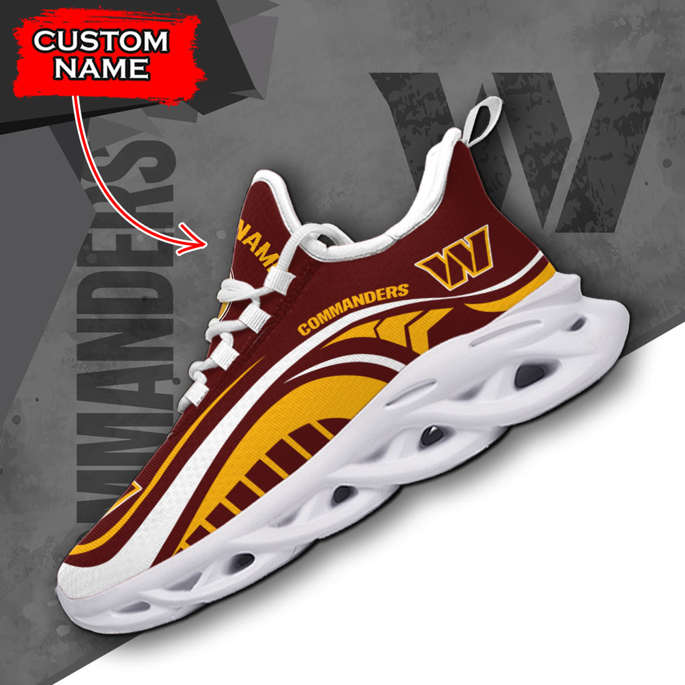Washington Commanders NFL Max Soul Shoes Sneakers For Men And Women
