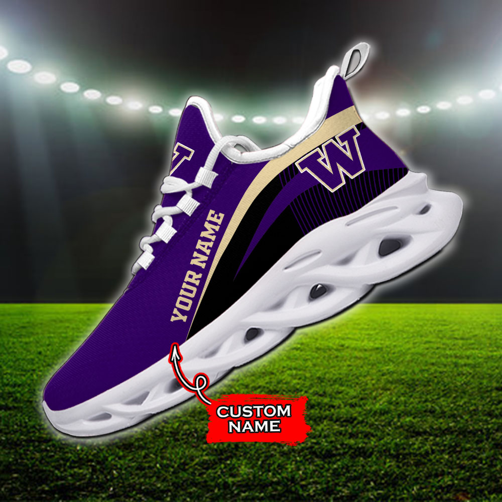 Washington Huskies NCAA Max Soul Shoes Sneakers For Men And Women