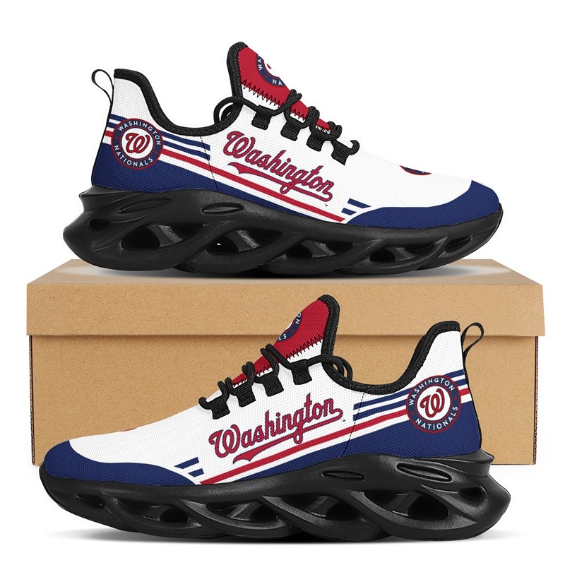Washington Nationals Max Soul Shoes Sneakers For Men And Women