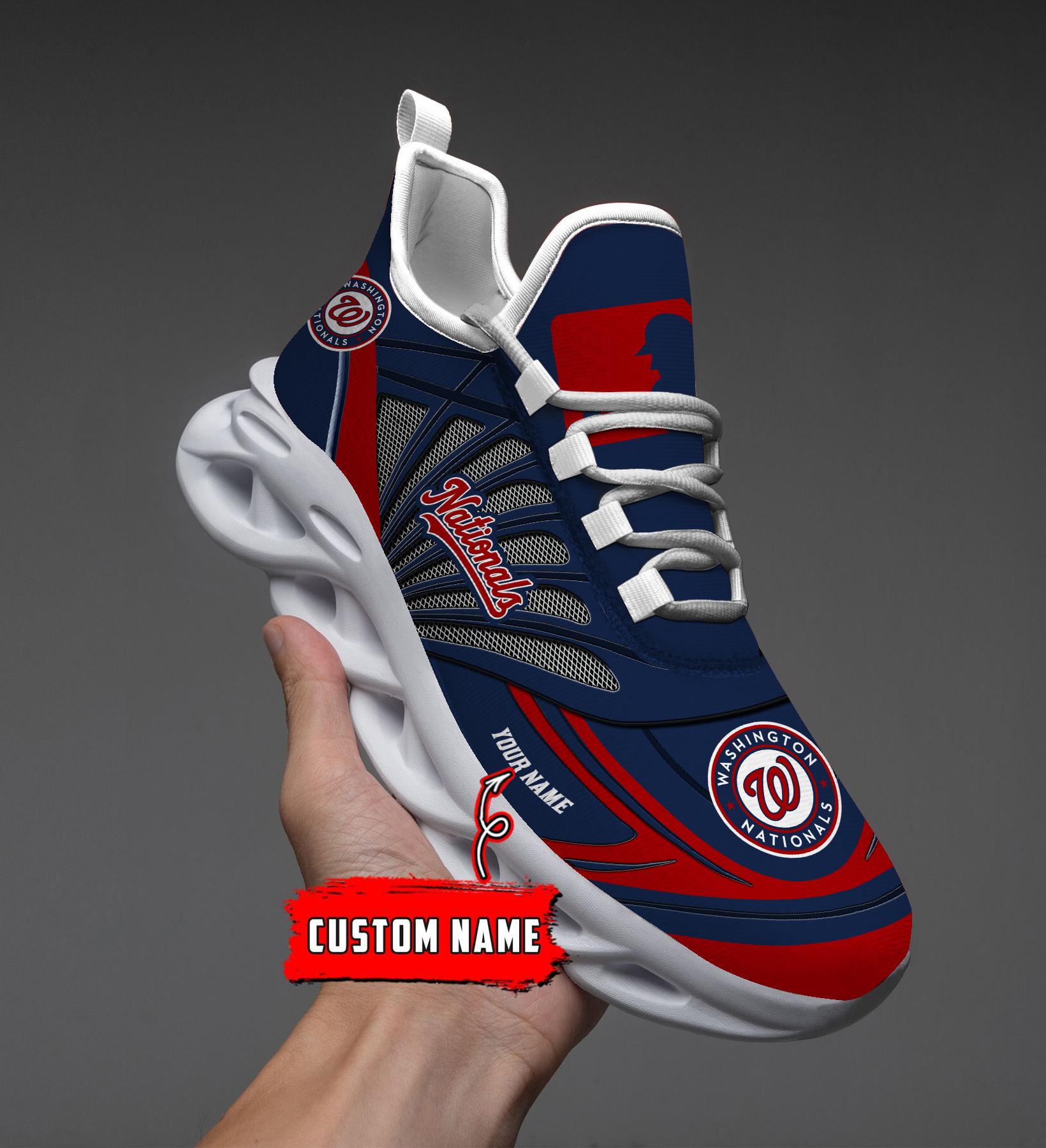 Washington Nationals Max Soul Shoes Sneakers For Men And Women
